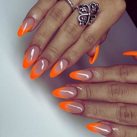 Mesmerizing-Orange-Nails